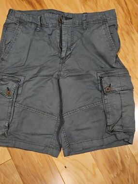 American Eagle Flex Cargo Shorts Olive Green Size 32